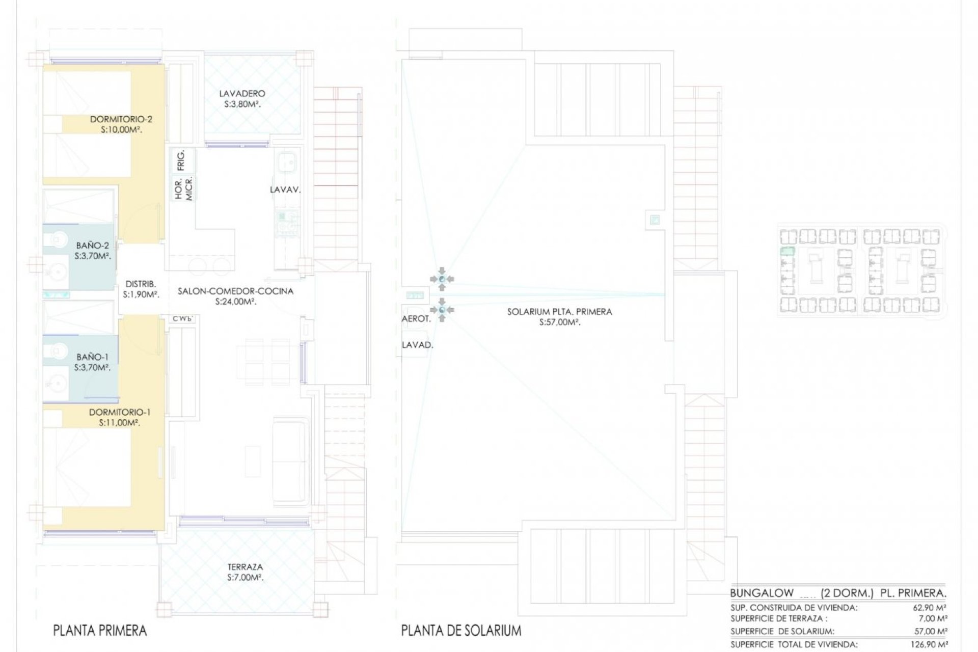 Nieuwbouw  - Bungalow - Torrevieja - Los Balcones