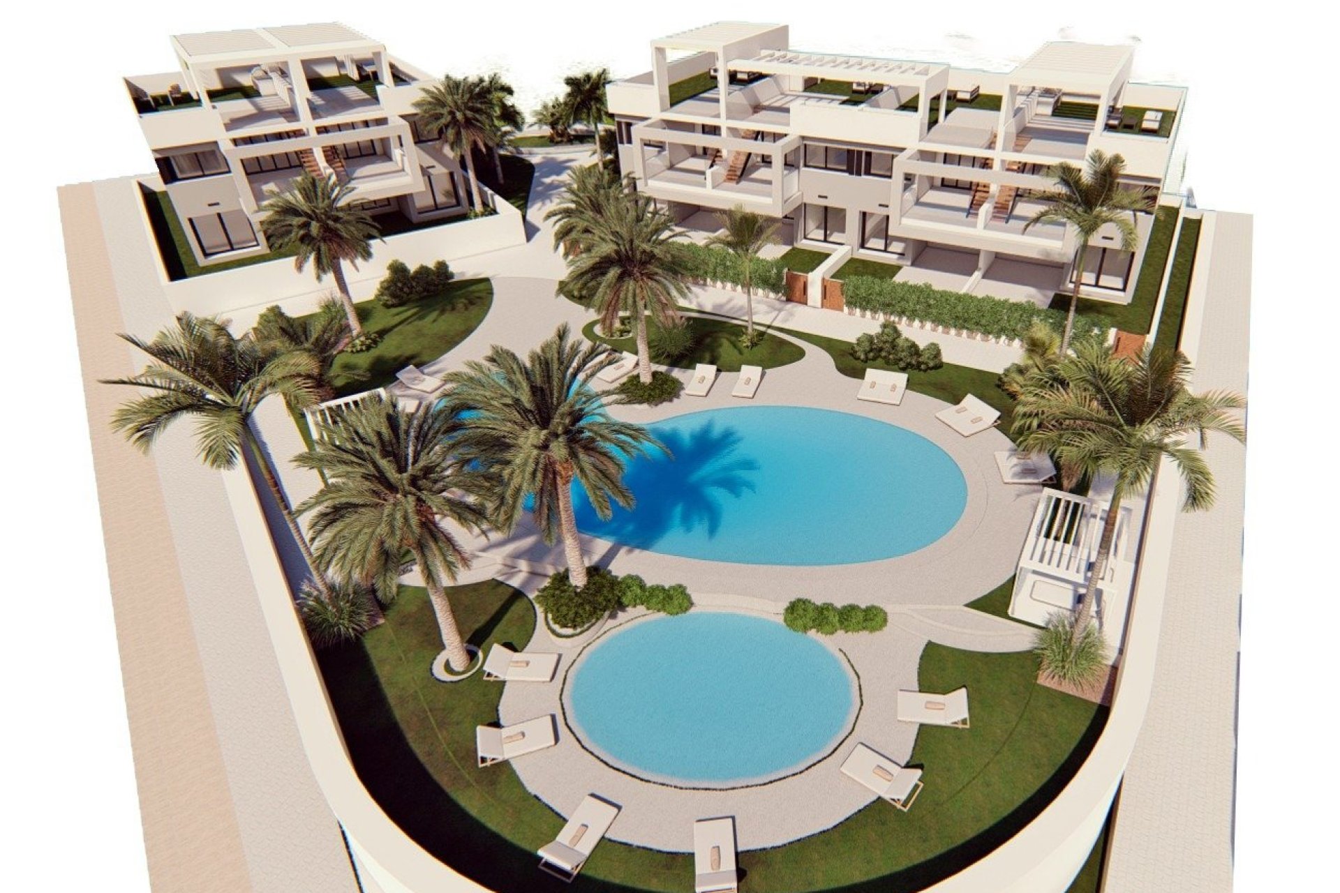 Nieuwbouw  - Bungalow - Torrevieja - Los Balcones