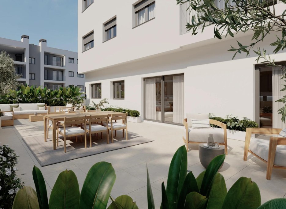 Nieuwbouw  - Ground floor apartment - Alicante - San Agustín