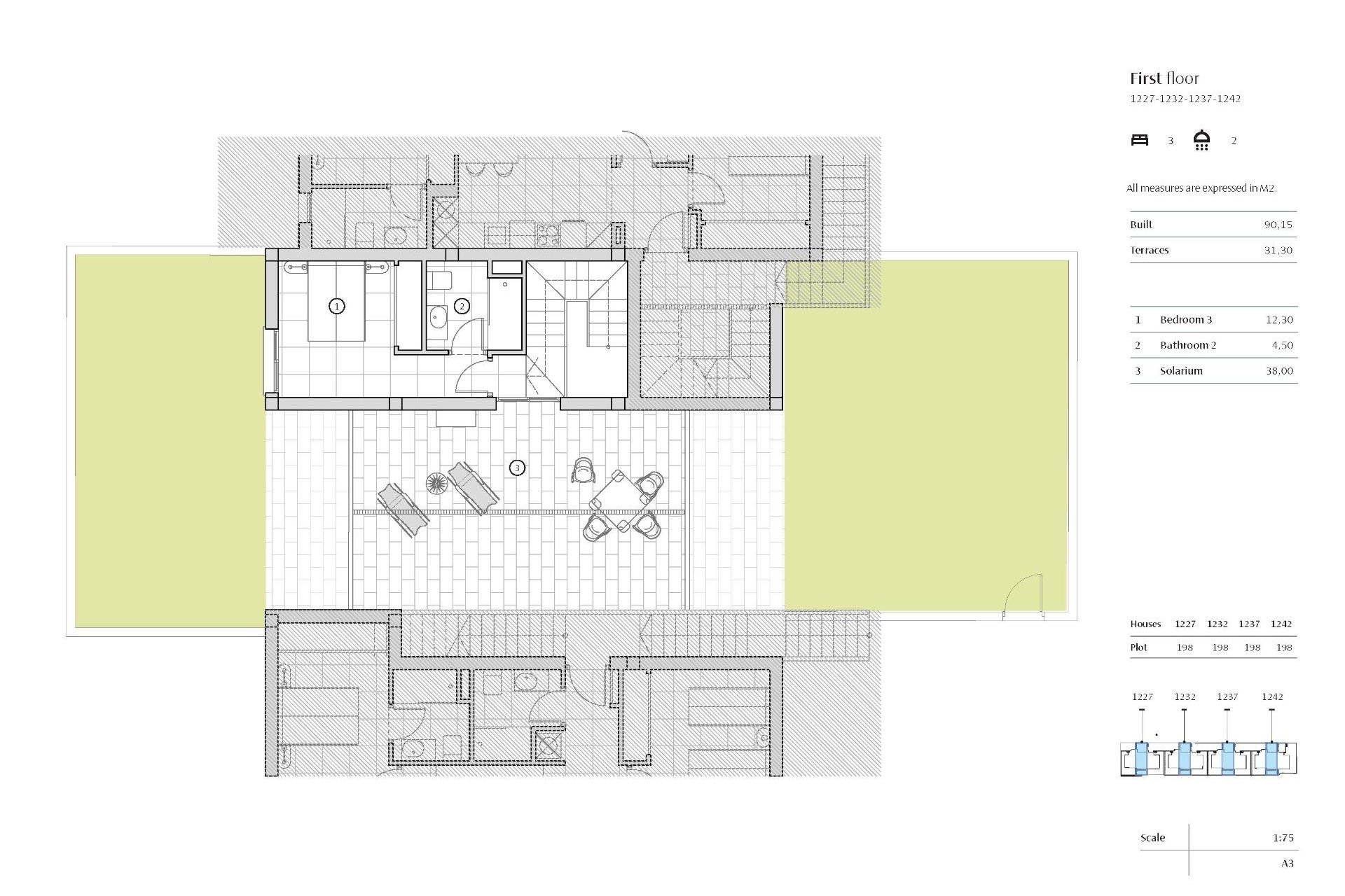 Nieuwbouw  - Herenhuis - Algorfa - La Finca Golf