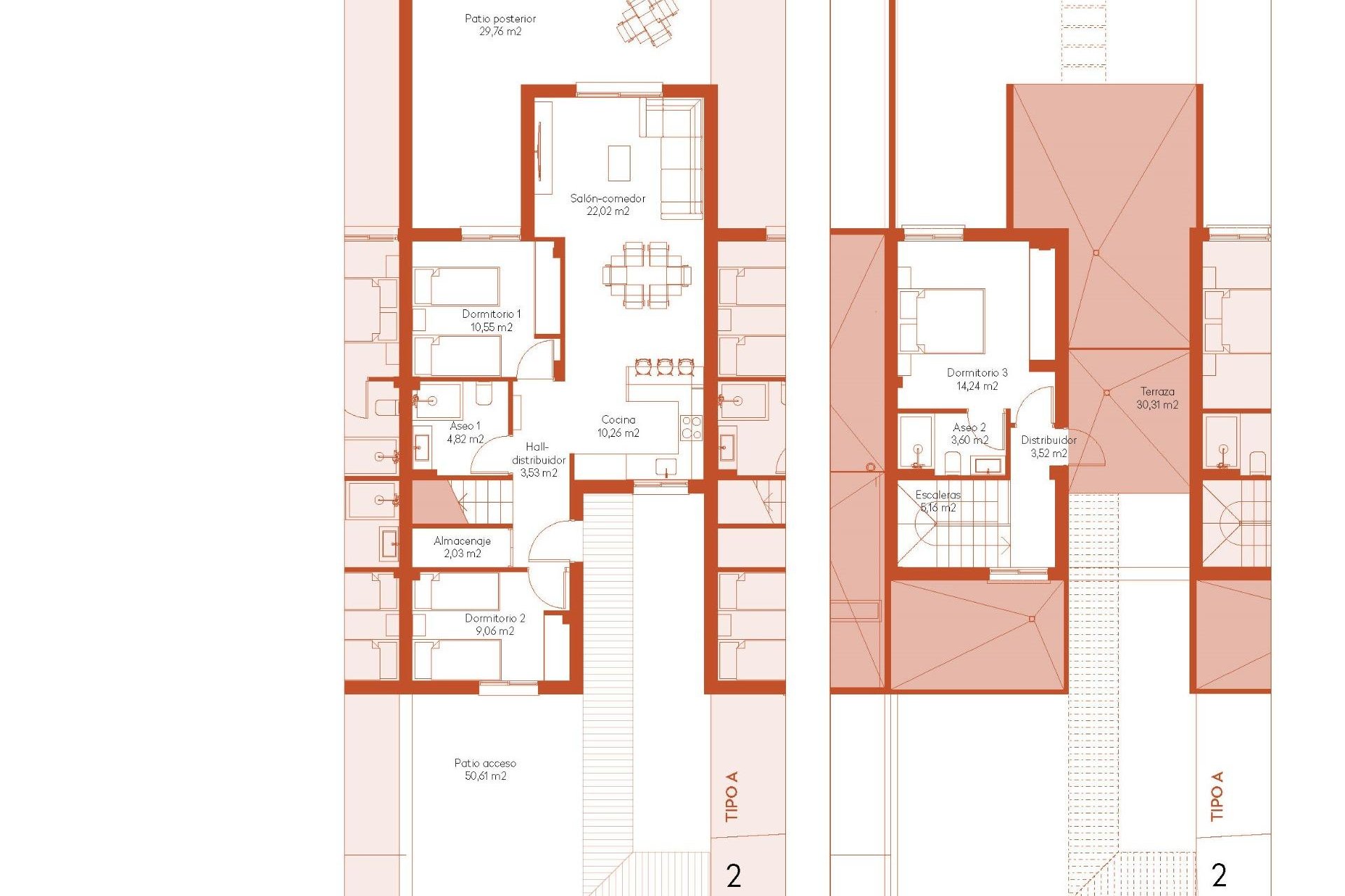 Nieuwbouw  - Herenhuis - Banos y Mendigo - Altaona Golf And Country Village