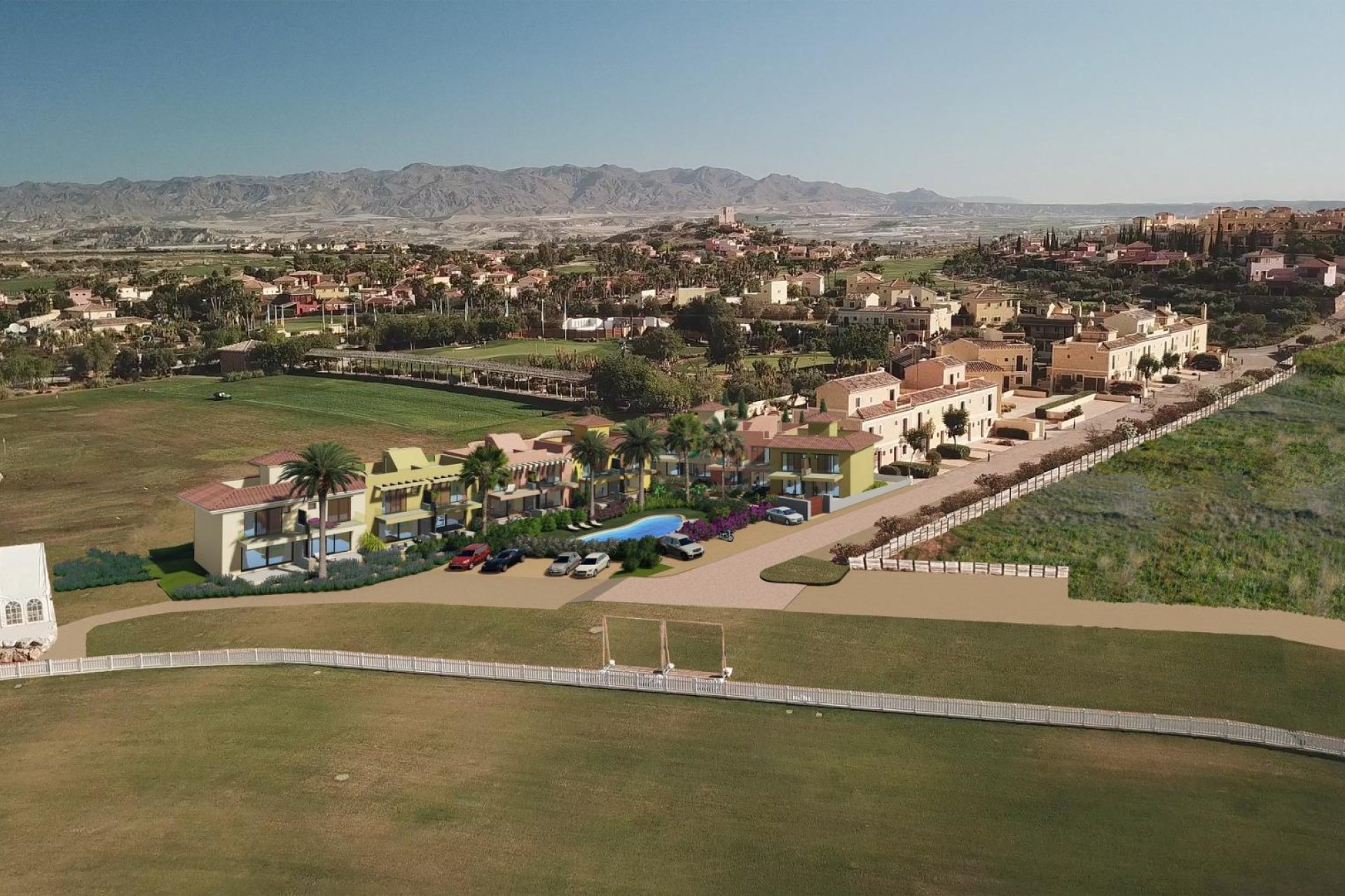 Nieuwbouw  - Herenhuis - Cuevas Del Almanzora - Desert Springs Golf Club