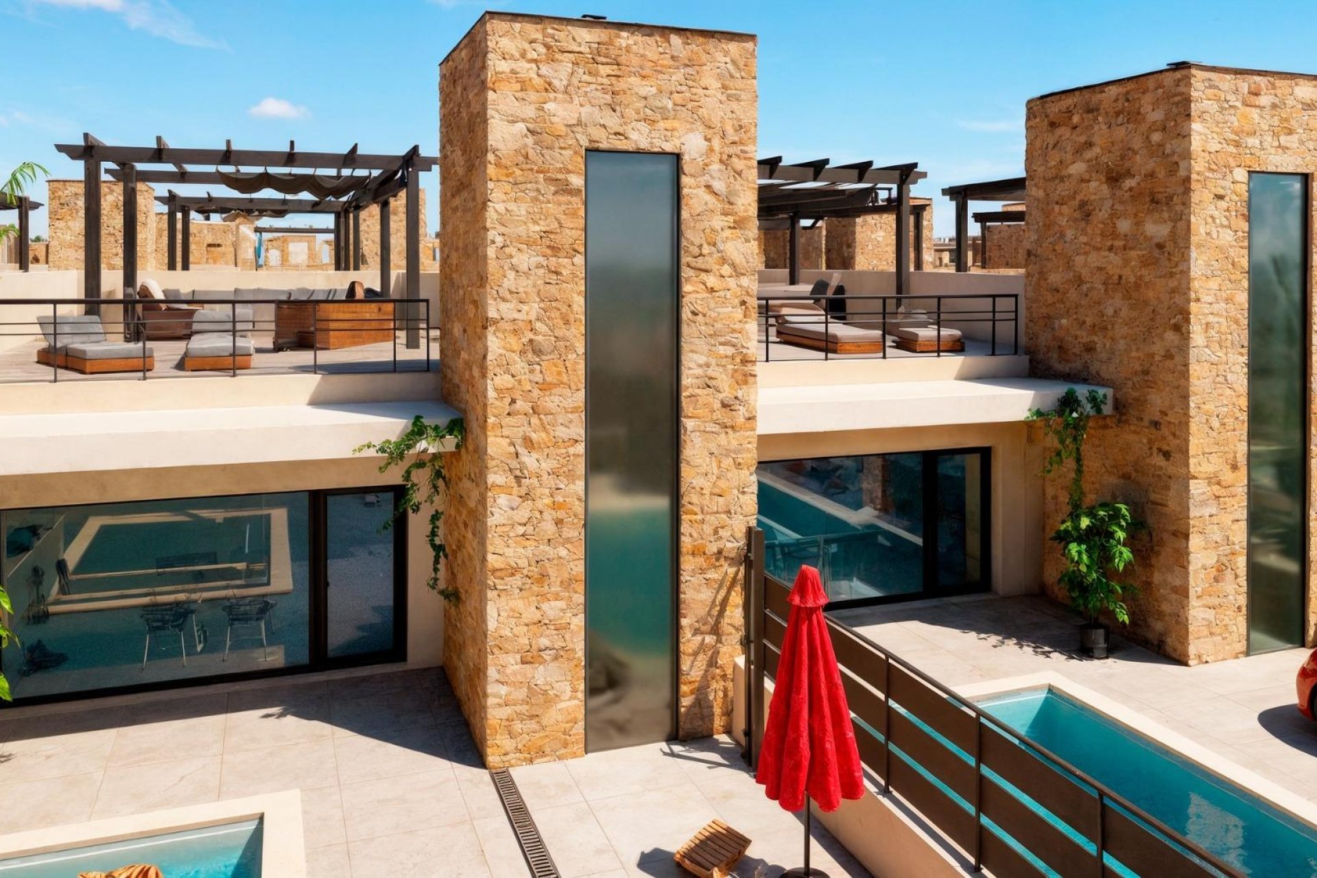 Nieuwbouw  - Herenhuis - Fuente Álamo - La Pinilla