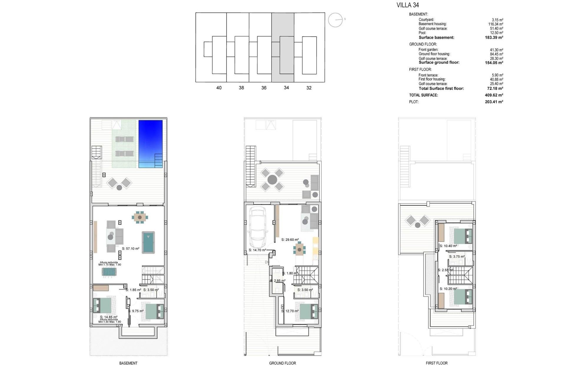 Nieuwbouw  - Herenhuis - Los Alcazares - Serena Golf