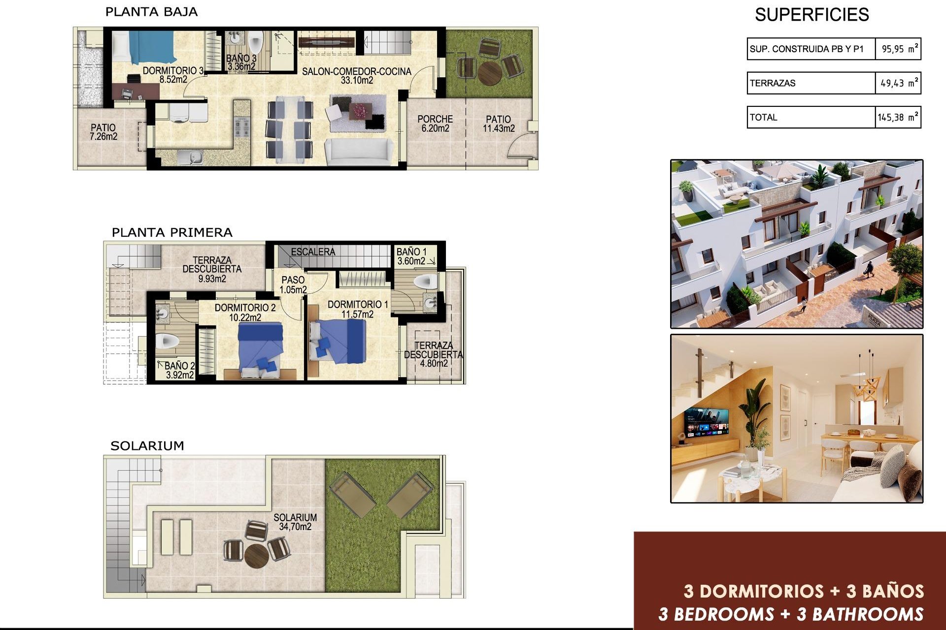 Nieuwbouw  - Herenhuis - Orihuela - Vistabella Golf