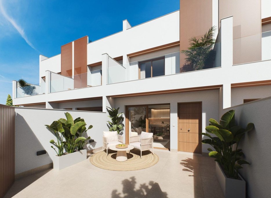Nieuwbouw  - Herenhuis - San Pedro del Pinatar - Pueblo
