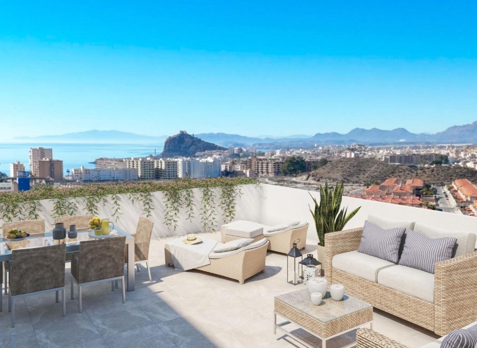 Nieuwbouw  - Penthouse - Aguilas - El Hornillo