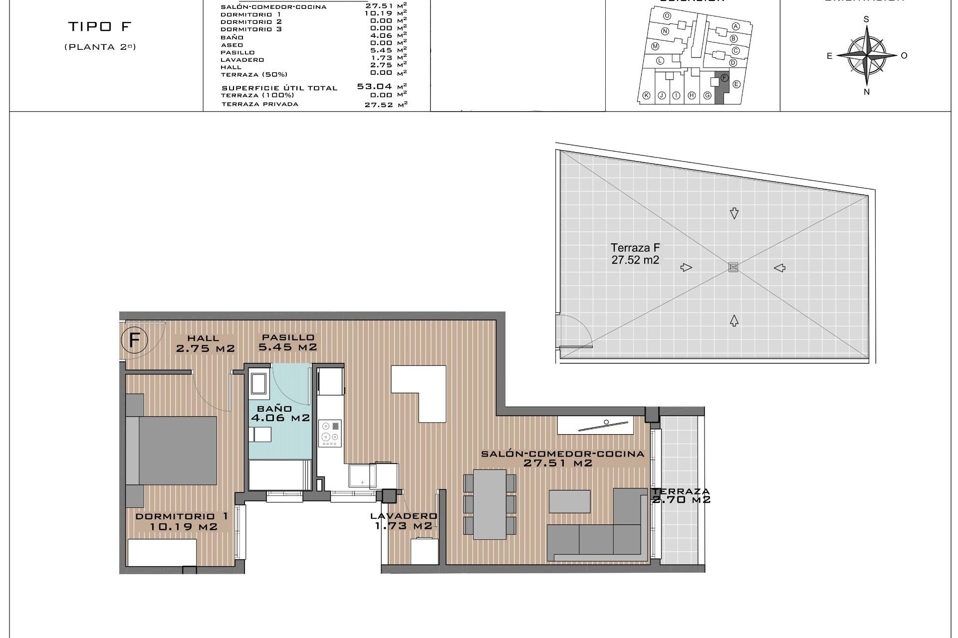 Nieuwbouw  - Penthouse - Algorfa - Pueblo