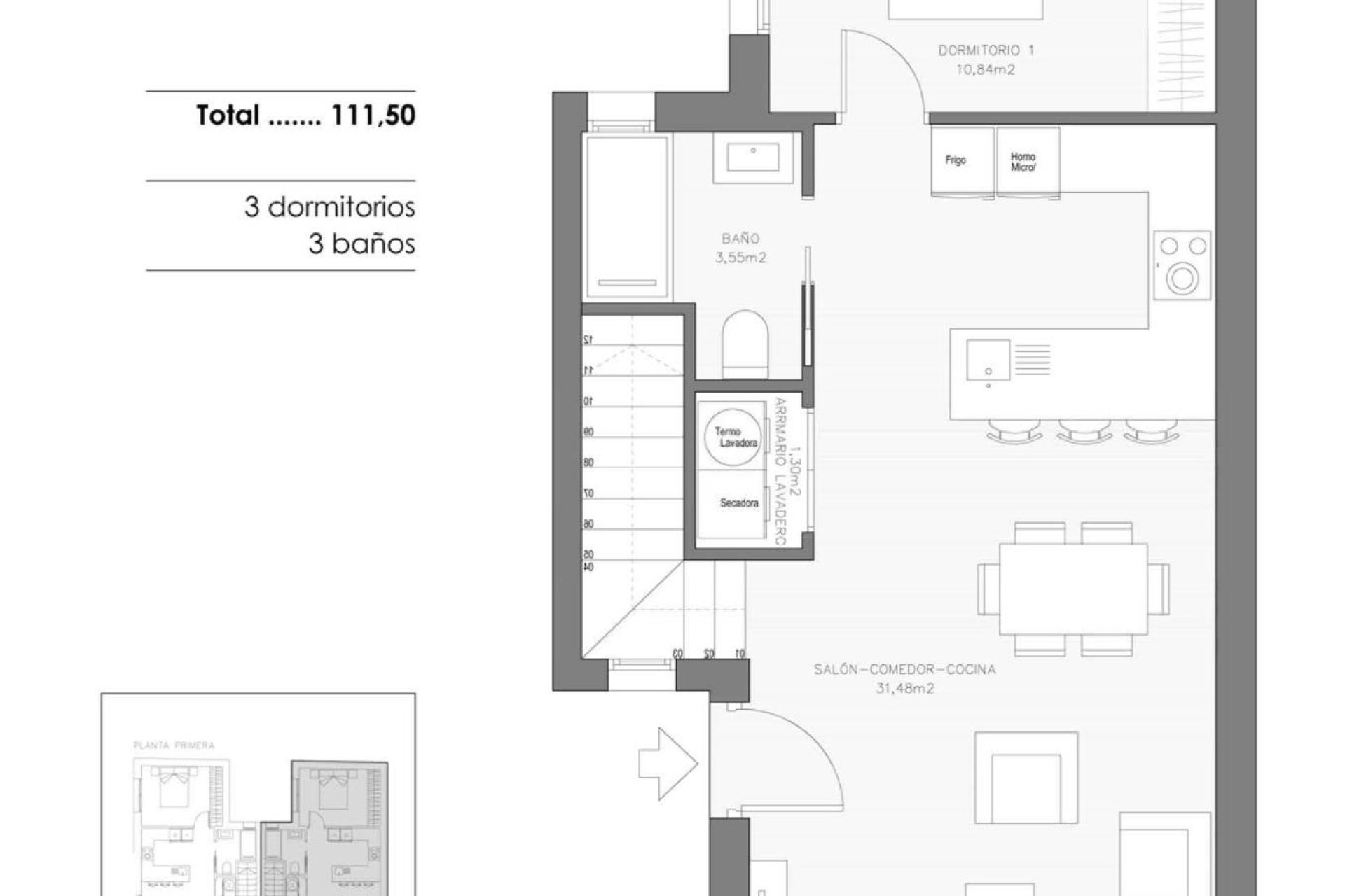 Nieuwbouw  - Penthouse - Benejúzar - pueblo