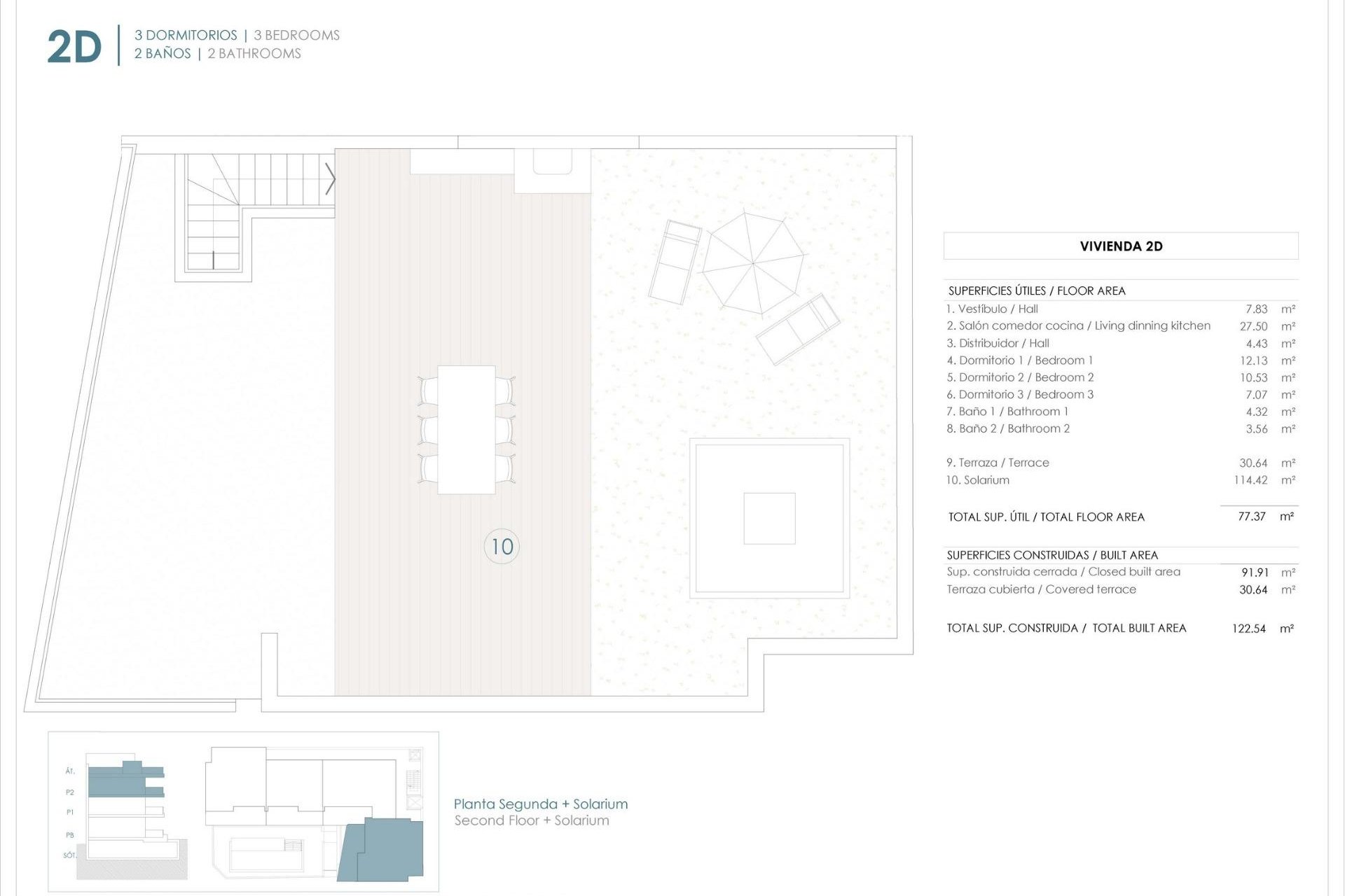Nieuwbouw  - Penthouse - Benijofar - Pueblo
