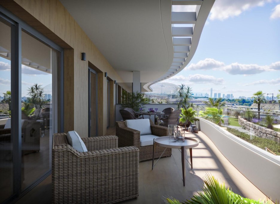 Nieuwbouw  - Penthouse - Finestrat - Campana Garden