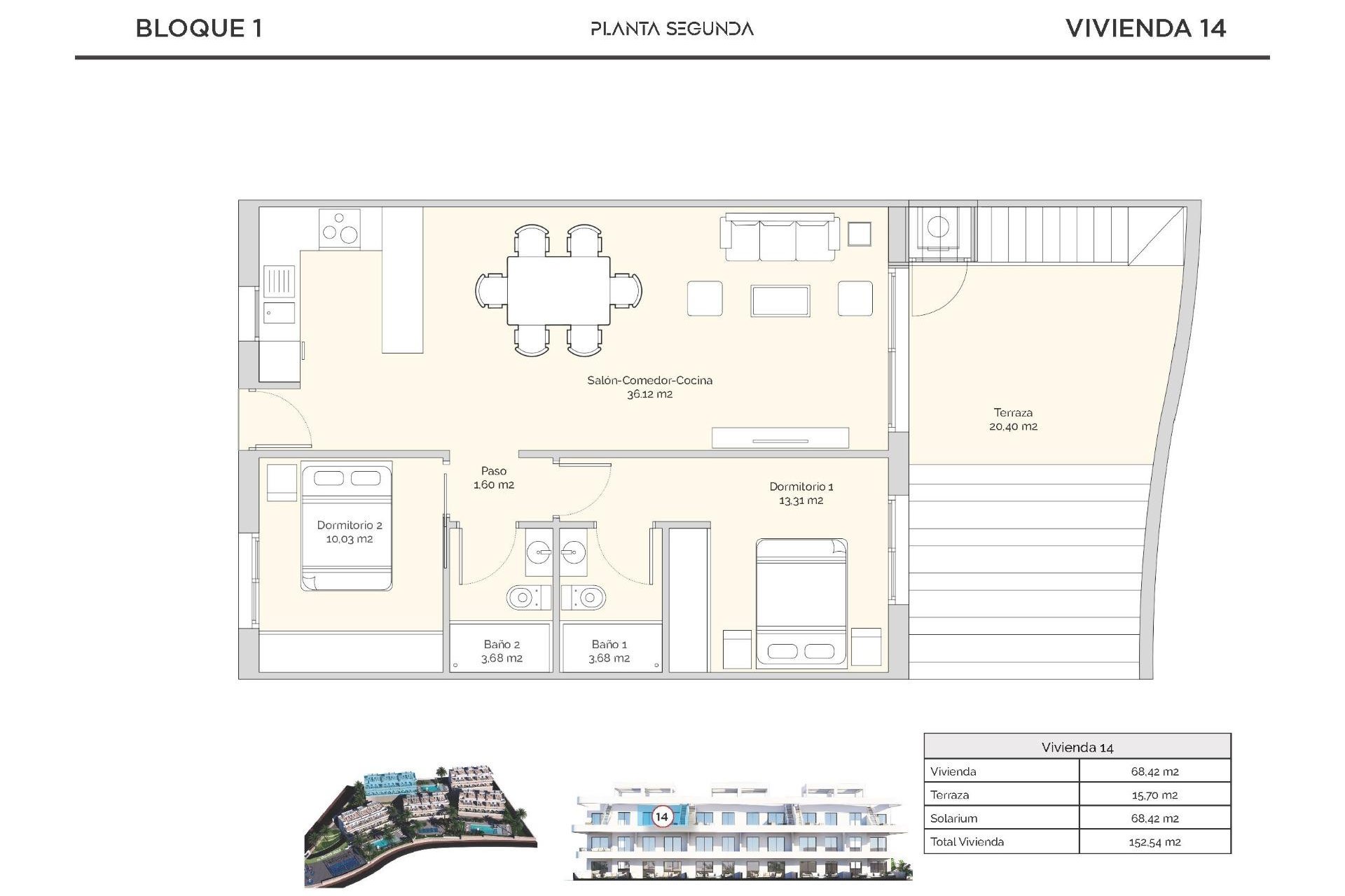 Nieuwbouw  - Penthouse - Finestrat - Puig Campana Golf