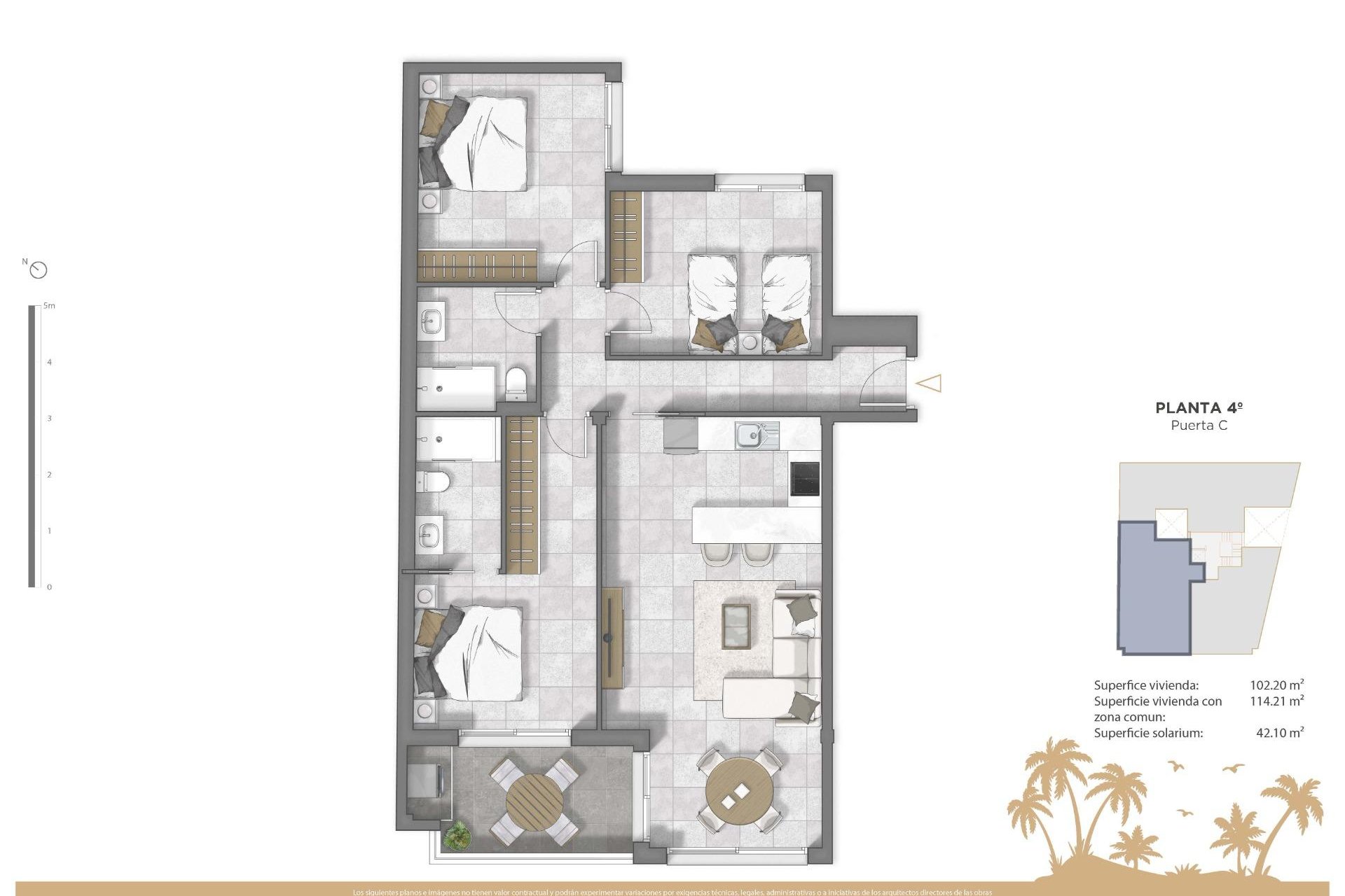 Nieuwbouw  - Penthouse - Guardamar del Segura - Pueblo