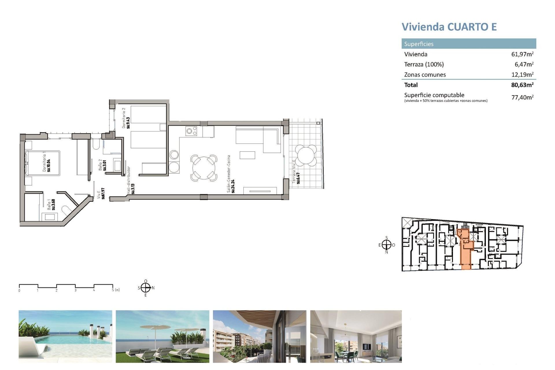 Nieuwbouw  - Penthouse - Guardamar del Segura - Pueblo