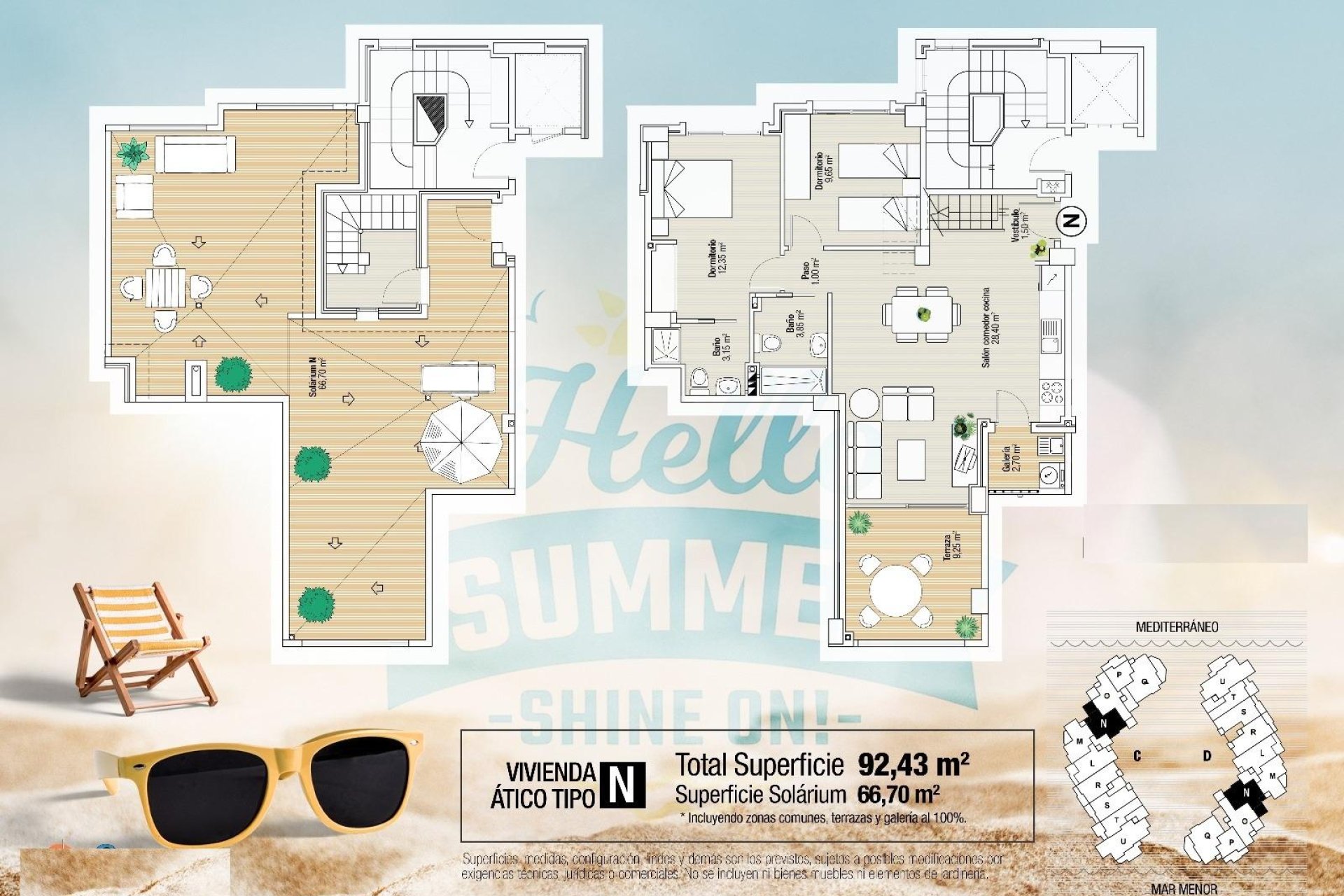 Nieuwbouw  - Penthouse - La Manga del Mar Menor - La Manga