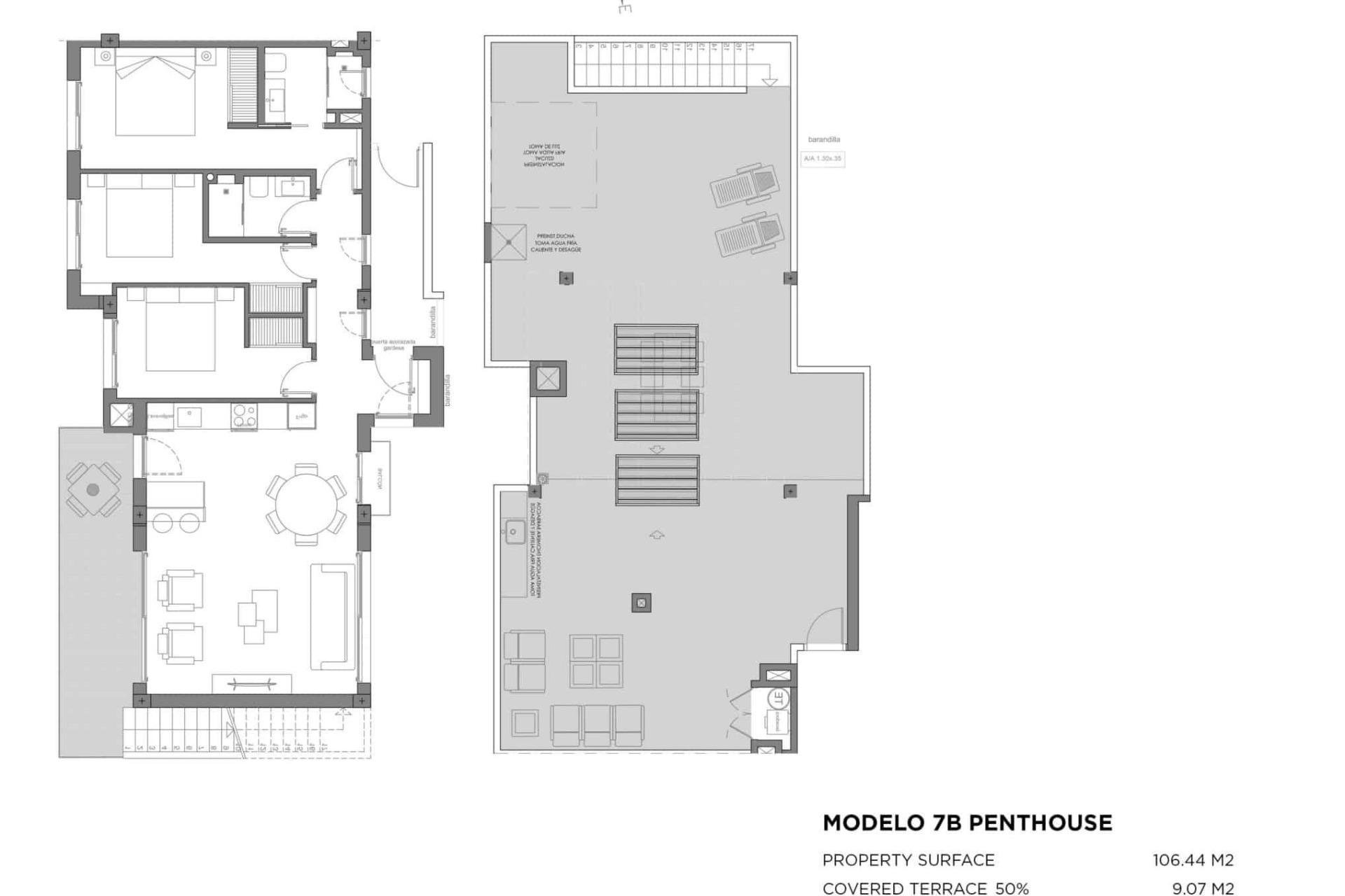 Nieuwbouw  - Penthouse - Los Alcazares - Parque Diana