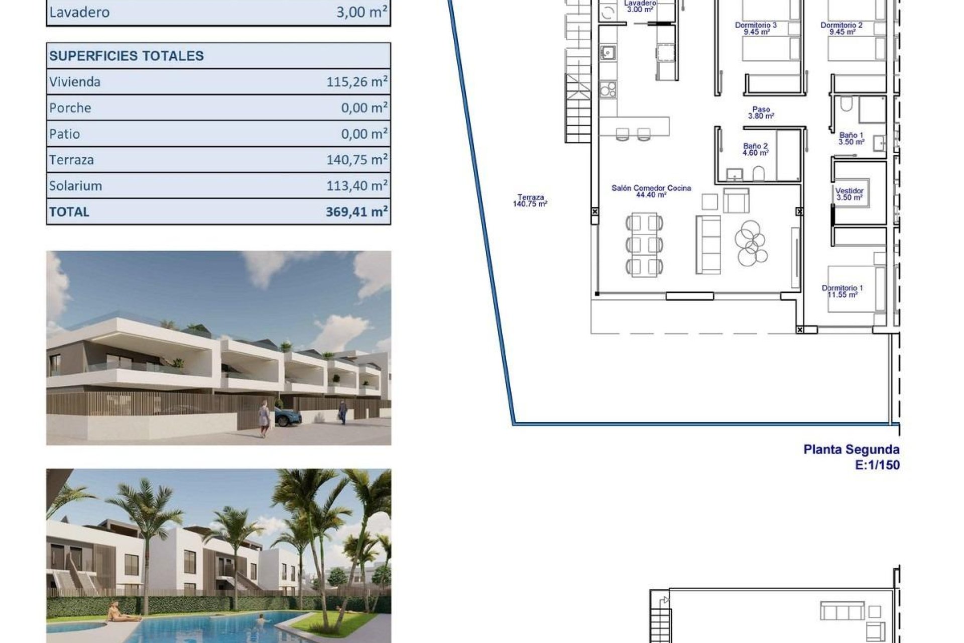 Nieuwbouw  - Penthouse - Pilar de la Horadada - pueblo