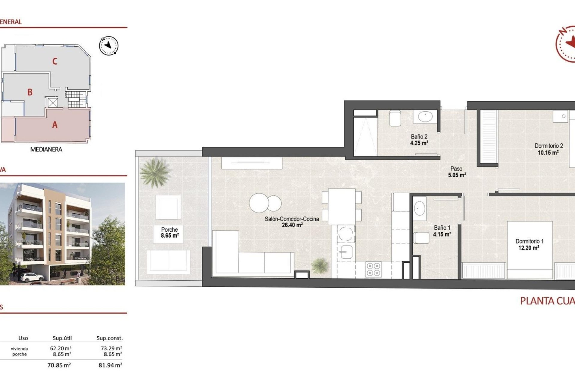 Nieuwbouw  - Penthouse - San Pedro del Pinatar - Lo Pagan