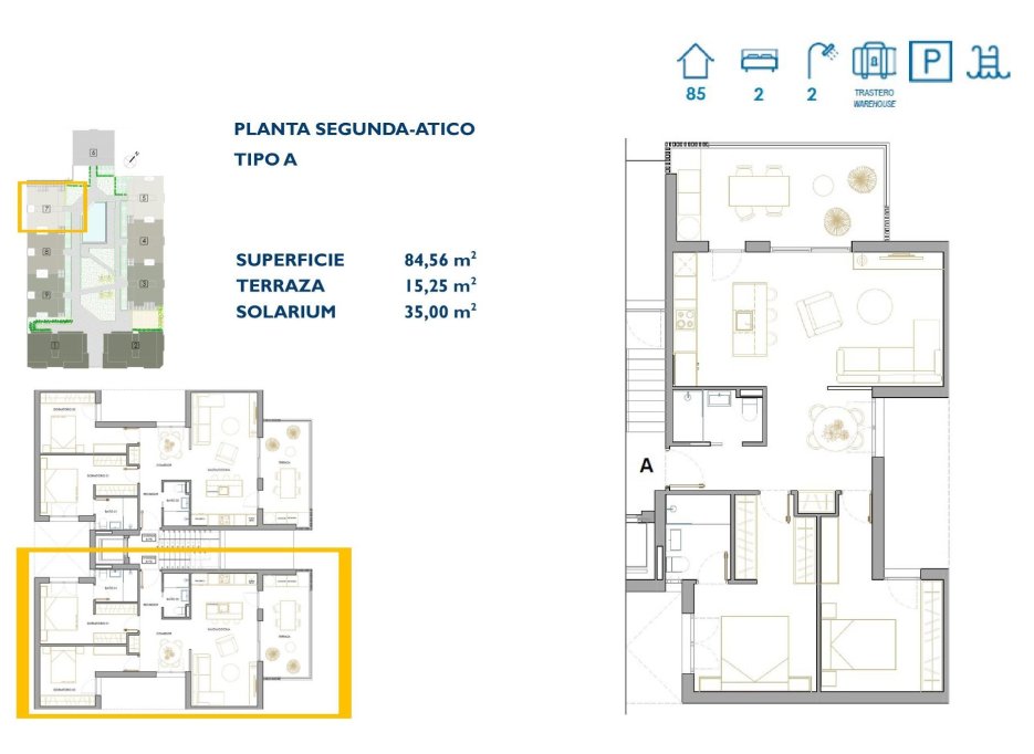 Nieuwbouw  - Penthouse - San Pedro del Pinatar - Pueblo