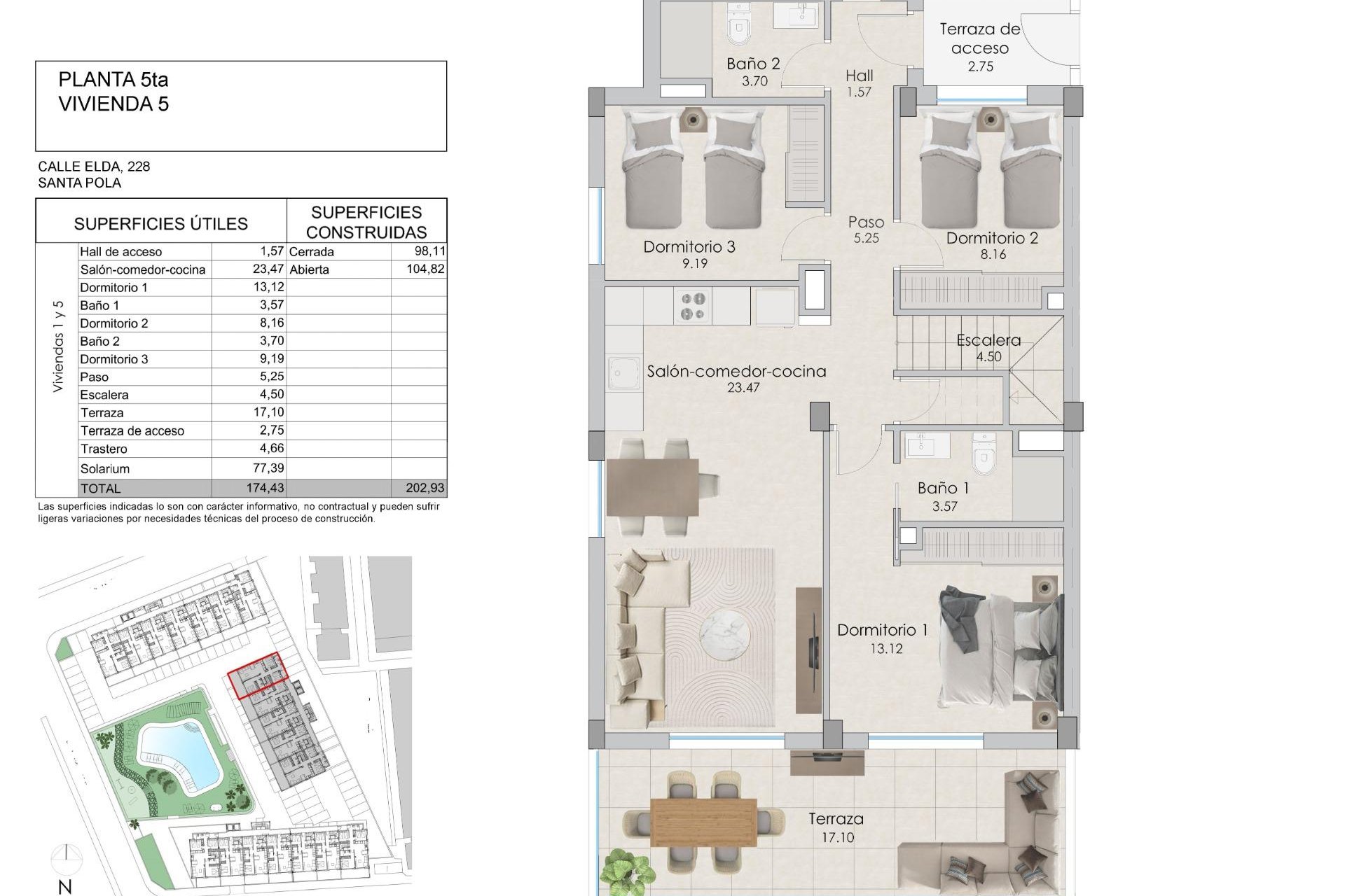 Nieuwbouw  - Penthouse - Santa Pola - Playa Tamarit