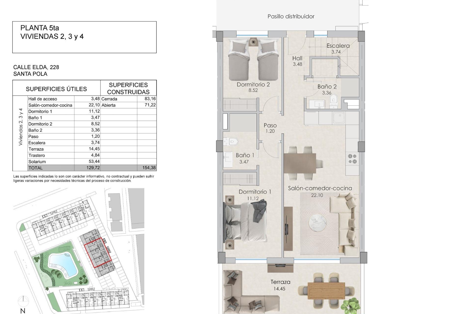 Nieuwbouw  - Penthouse - Santa Pola - Playa Tamarit