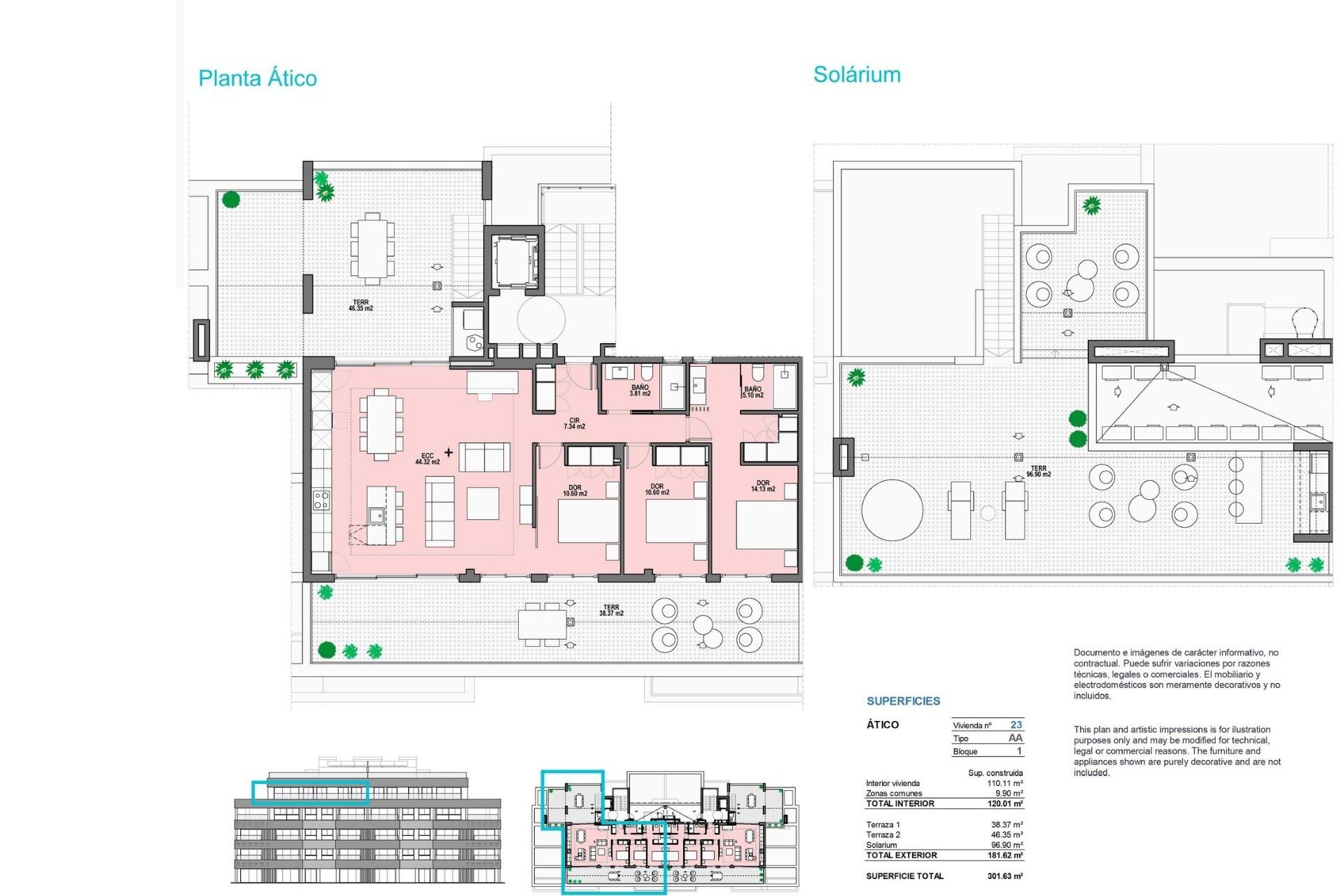 Nieuwbouw  - Penthouse - Torre Pacheco - Santa Rosalia Lake And Life Resort