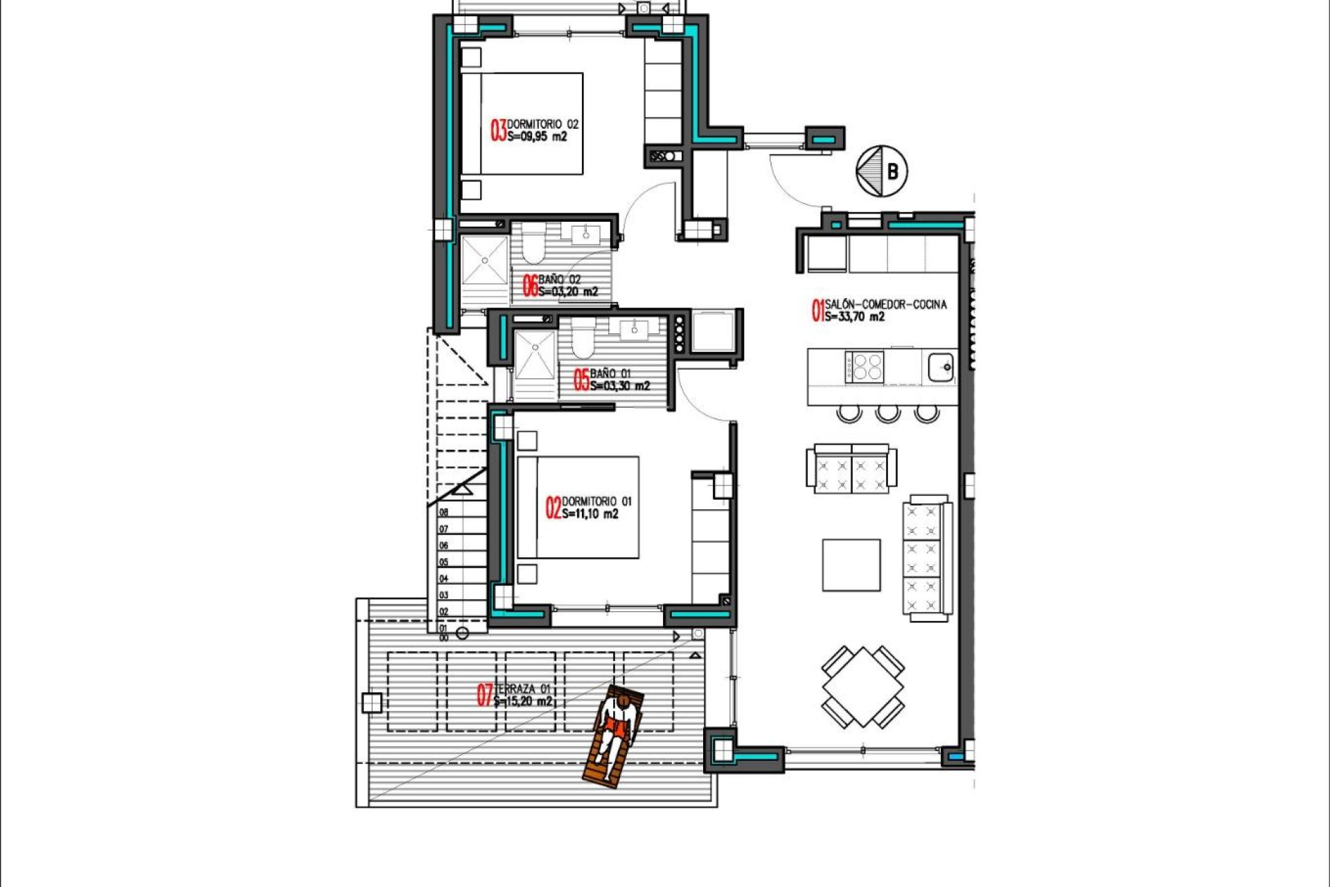 Nieuwbouw  - Penthouse - Torrevieja - Aguas Nuevas