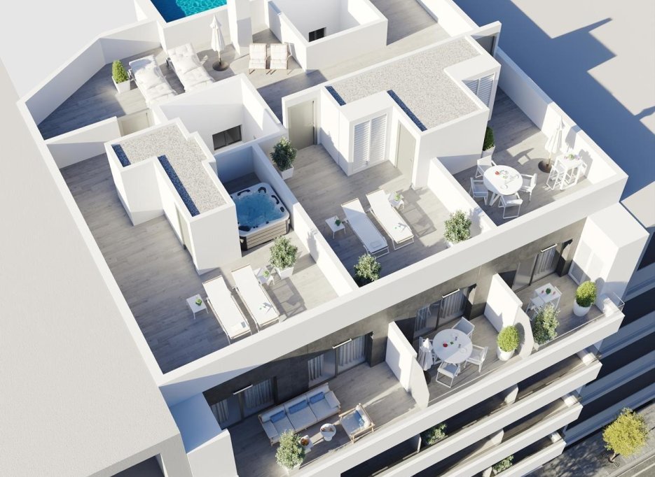 Nieuwbouw  - Penthouse - Torrevieja - Centro