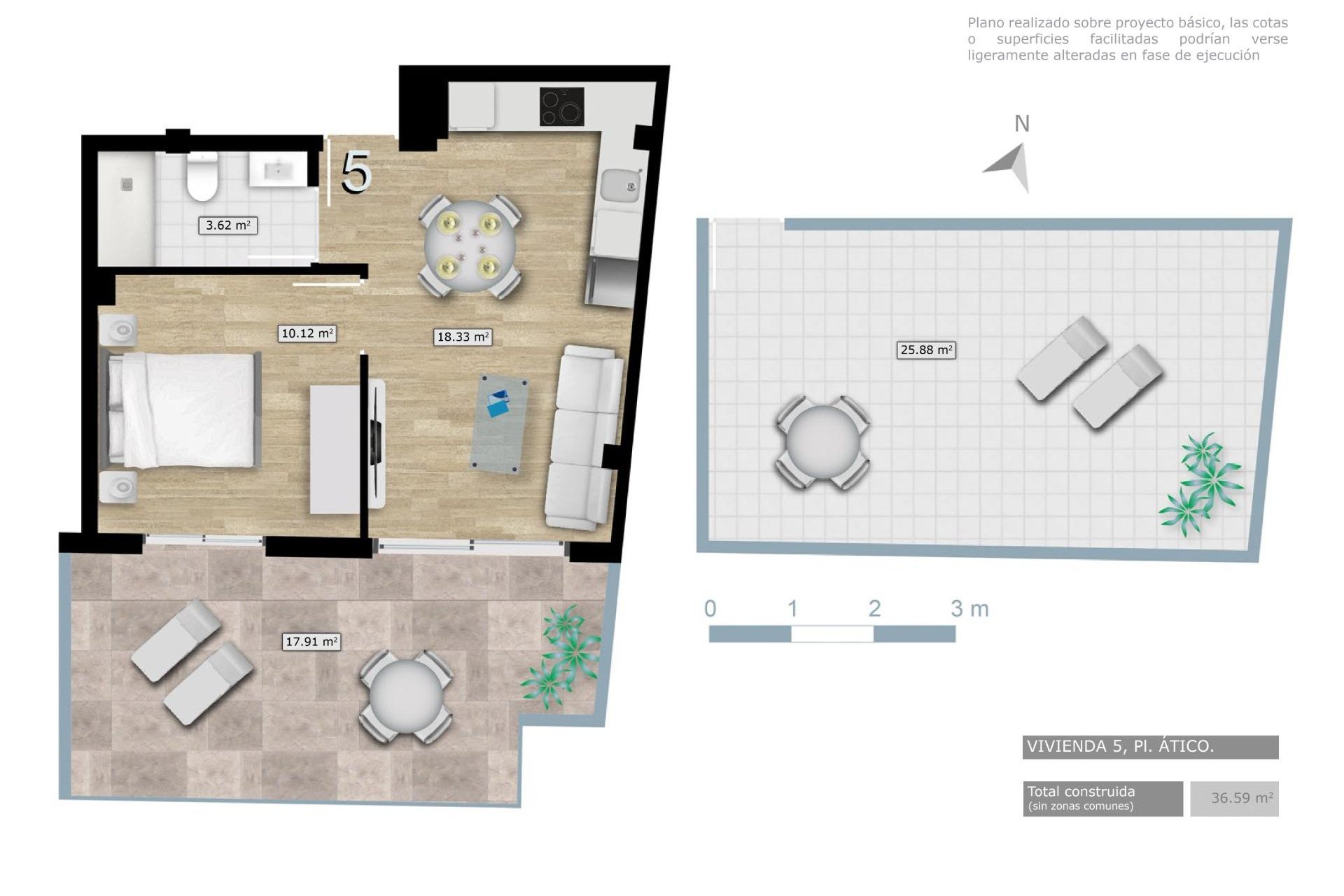 Nieuwbouw  - Penthouse - Torrevieja - Centro