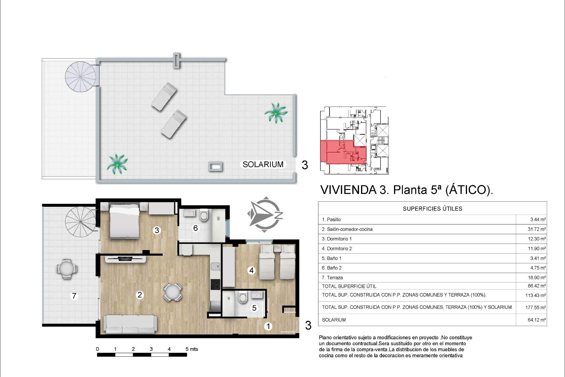 Nieuwbouw  - Penthouse - Torrevieja - Centro