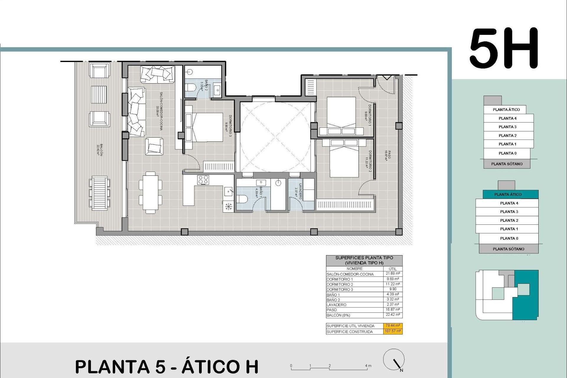 Nieuwbouw  - Penthouse - Torrevieja - El acequión