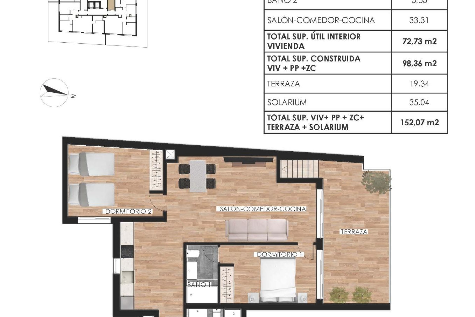 Nieuwbouw  - Penthouse - Torrevieja - Parque de las Naciones