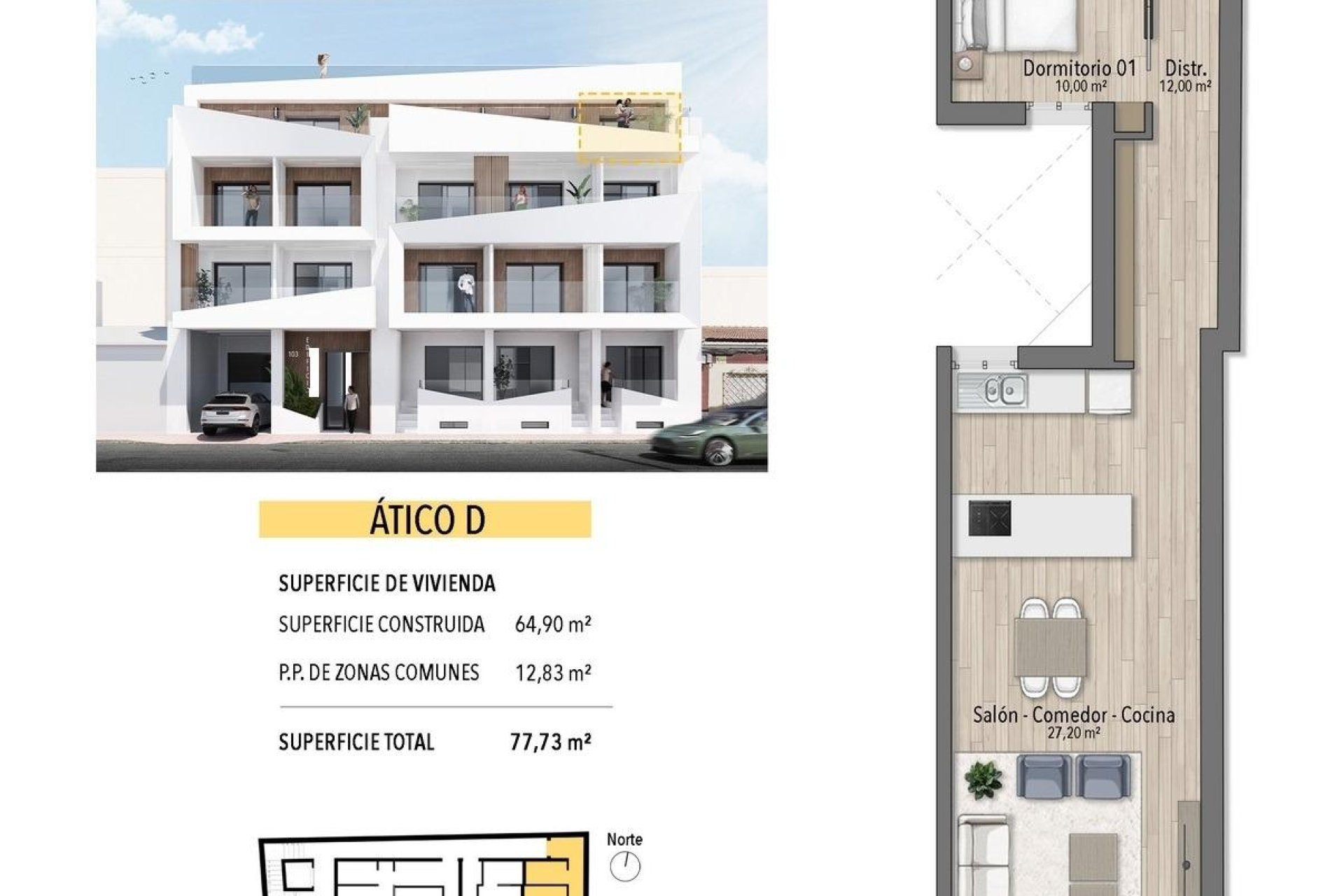 Nieuwbouw  - Penthouse - Torrevieja - Playa de El Cura