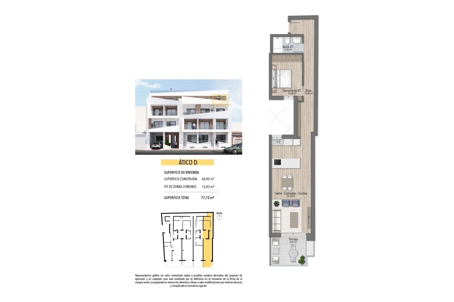 Nieuwbouw  - Penthouse - Torrevieja - Playa de El Cura