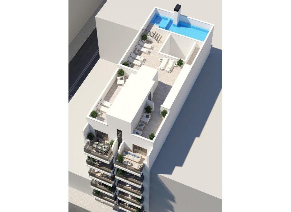 Nieuwbouw  - Penthouse - Torrevieja - Playa de El Cura