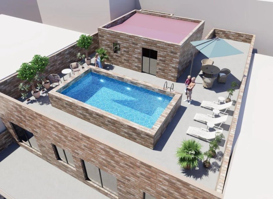 Nieuwbouw  - Penthouse - Torrevieja - Playa El Acequión