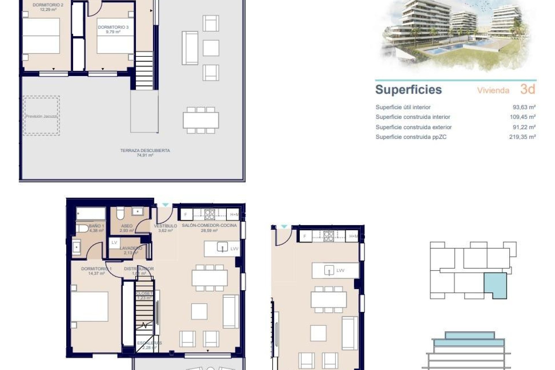 Nieuwbouw  - Penthouse - Villajoyosa - Playa del Torres