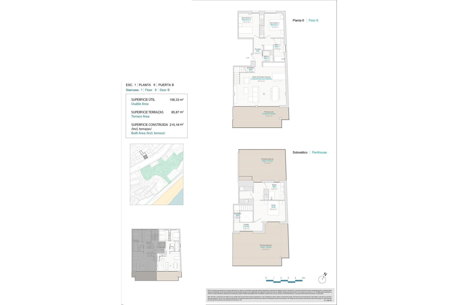 Nieuwbouw  - Penthouse - Villajoyosa - Pueblo