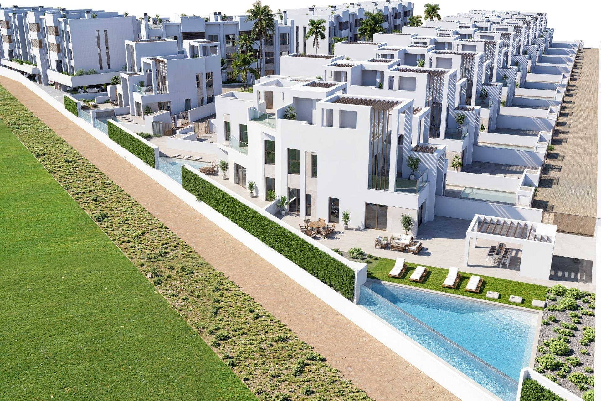 Nieuwbouw  - Quad House - Los Alcazares - Serena Golf