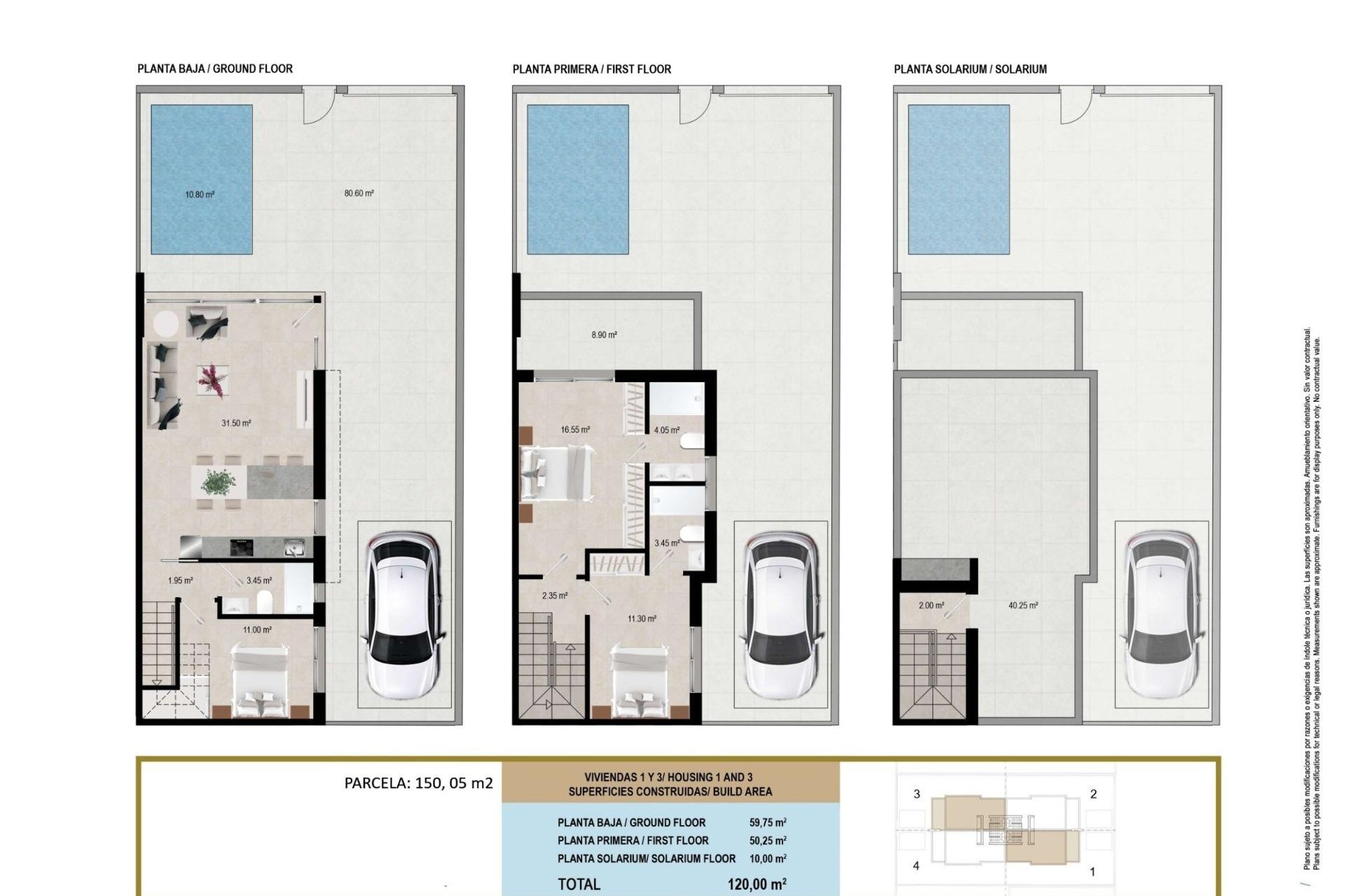 Nieuwbouw  - Quad House - San Javier - pueblo