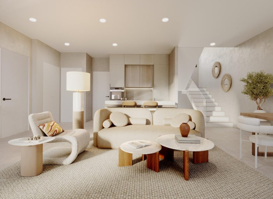 Nieuwbouw  - Semidetached - Mojacar - Playa de la Mena