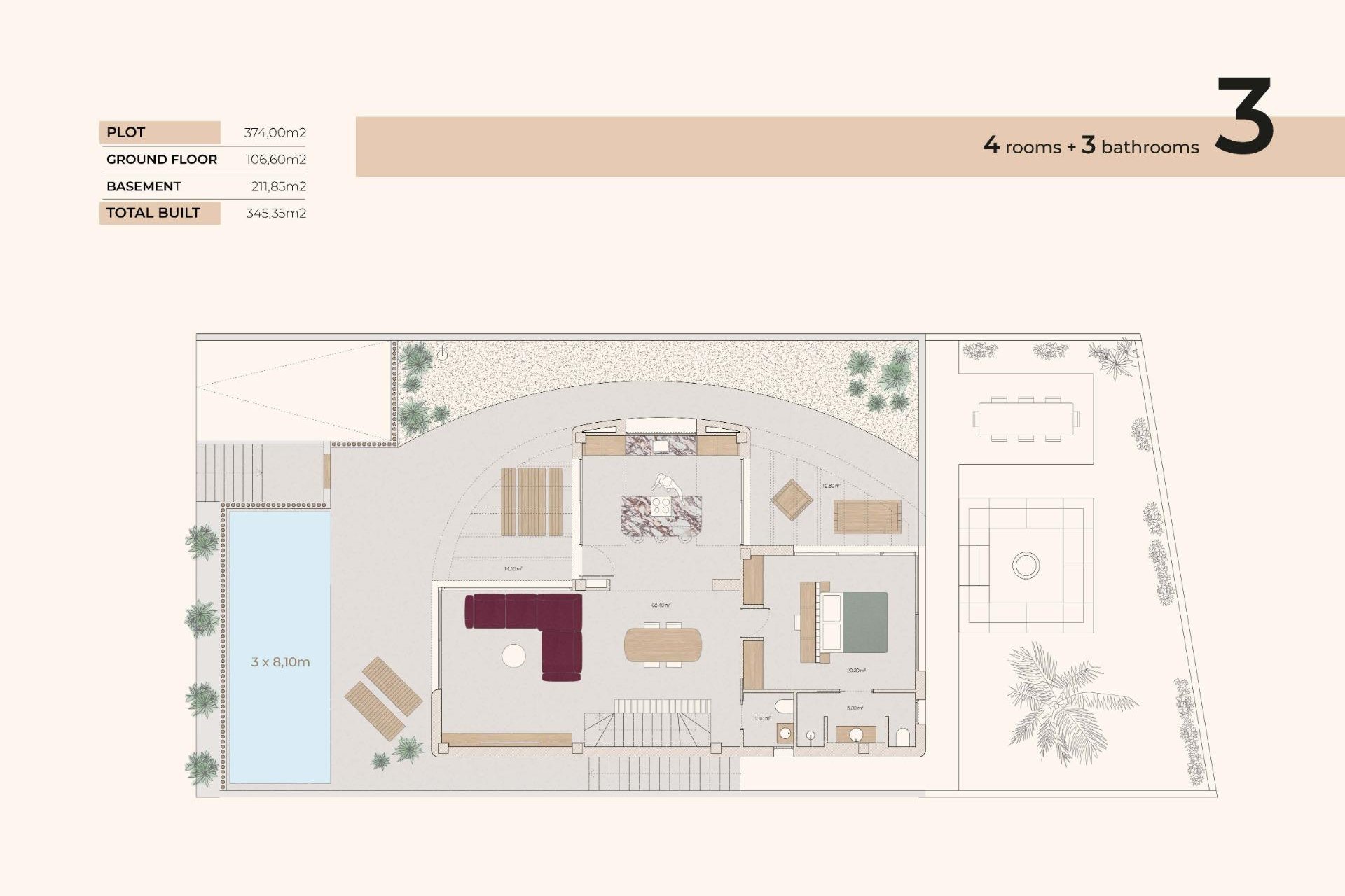 Nieuwbouw  - Villa - Algorfa - La Finca Golf