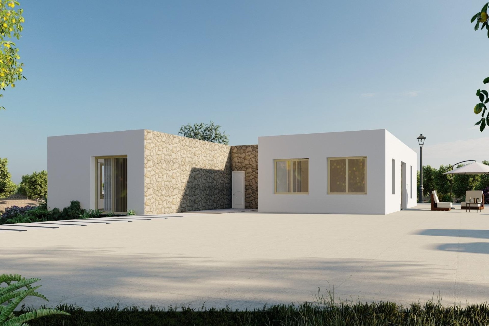 Nieuwbouw  - Villa - Algorfa - Lomas De La Juliana