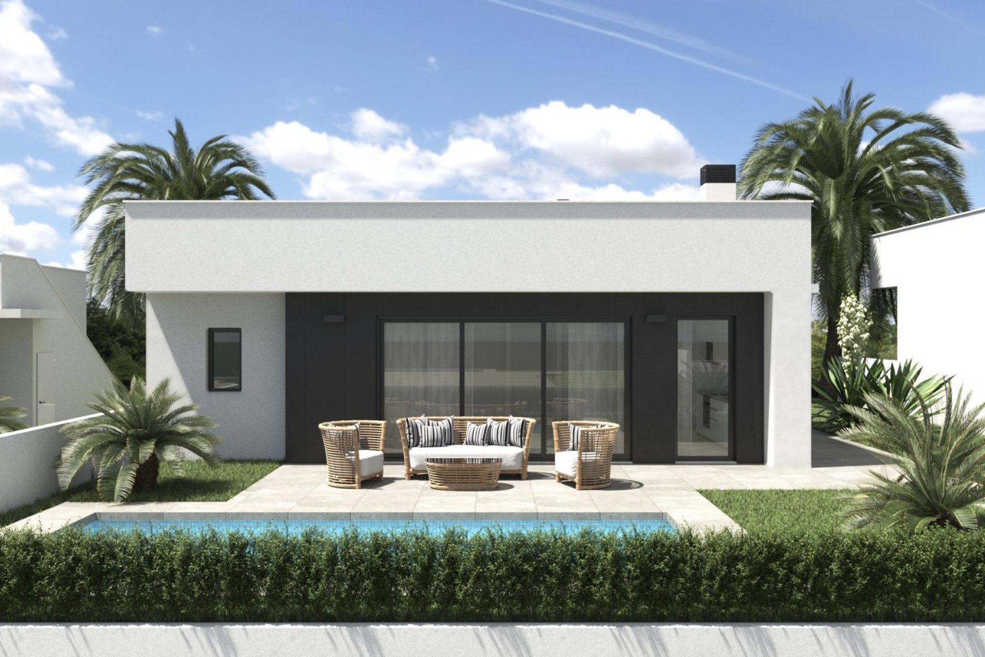 Nieuwbouw  - Villa - Alhama De Murcia - Condado De Alhama