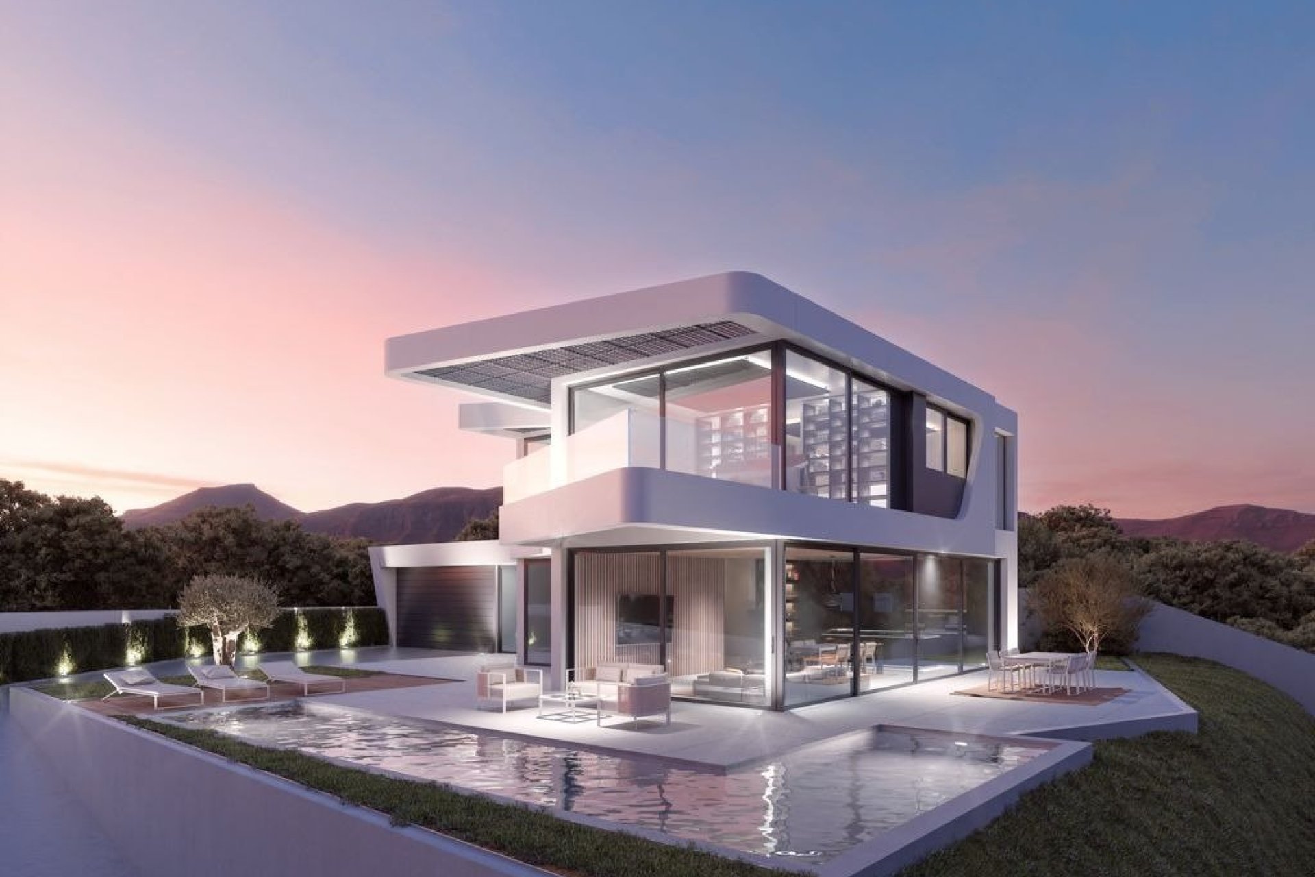 Nieuwbouw  - Villa - Altea - Santa Clara