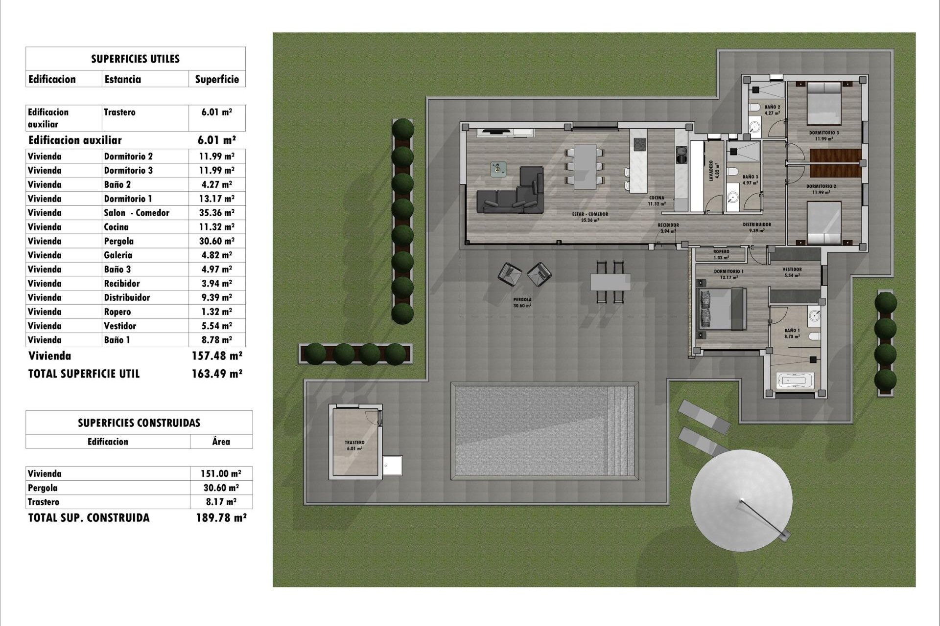 Nieuwbouw  - Villa - Aspe - Poligono 19