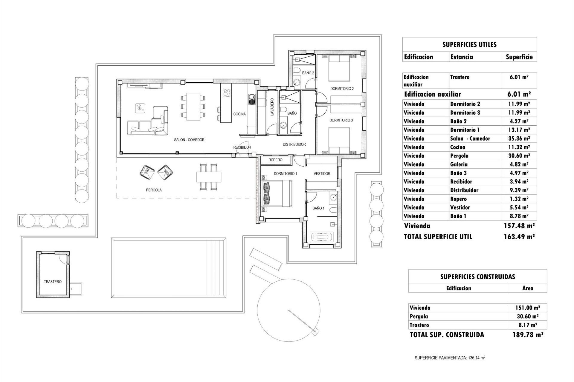 Nieuwbouw  - Villa - Aspe - Poligono 19