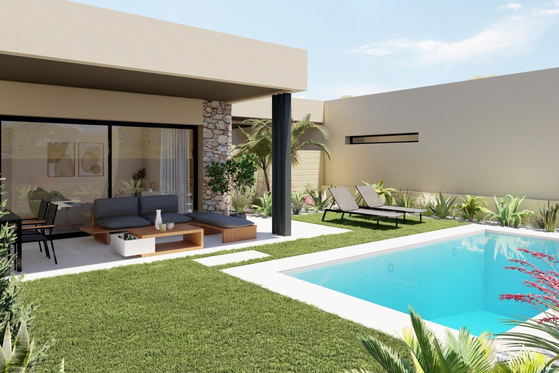 Nieuwbouw  - Villa - Banos y Mendigo - Altaona Golf And Country Village