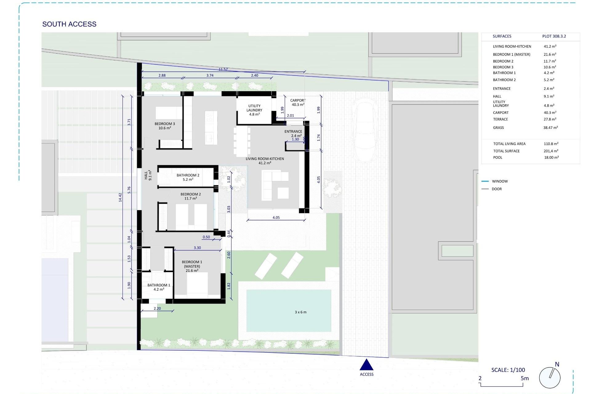 Nieuwbouw  - Villa - Banos y Mendigo - Altaona Golf And Country Village