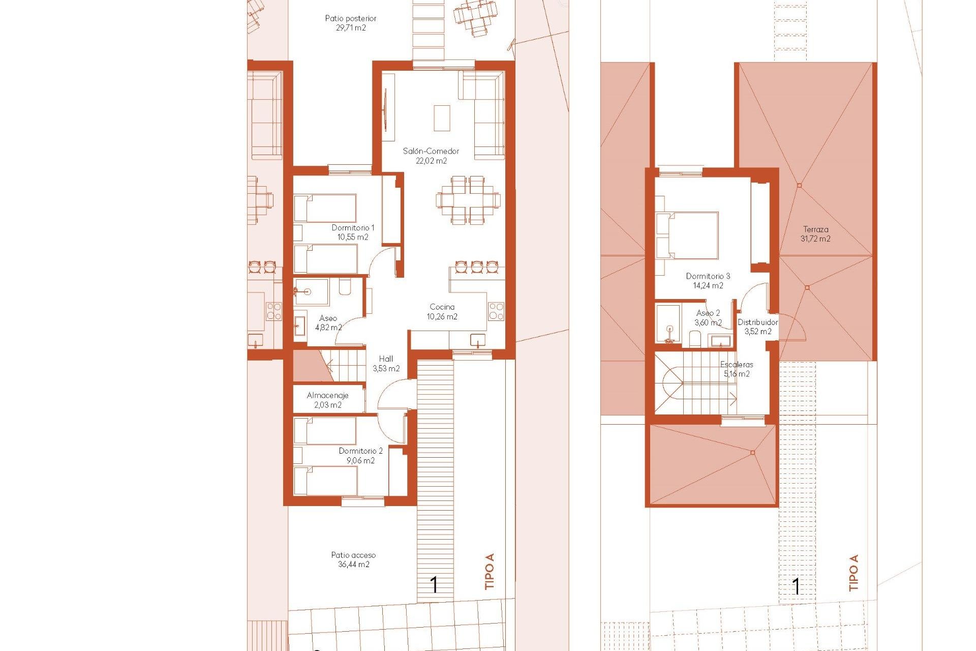 Nieuwbouw  - Villa - Banos y Mendigo - Altaona Golf And Country Village